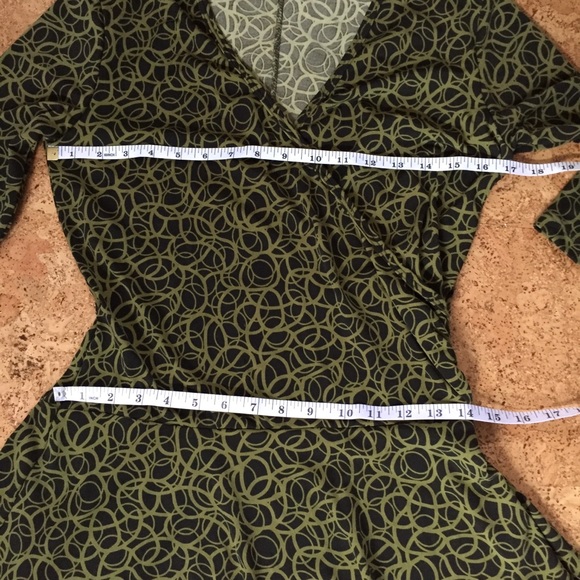 Perseption Concept Green & Black Dress Size S - Picture 12 of 12